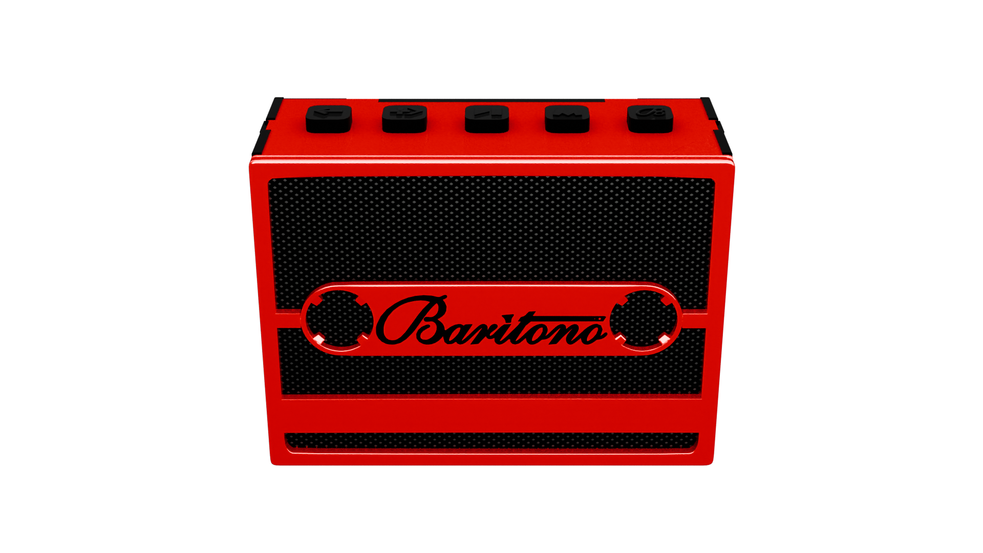 cassette Red 5w Wireless Speaker