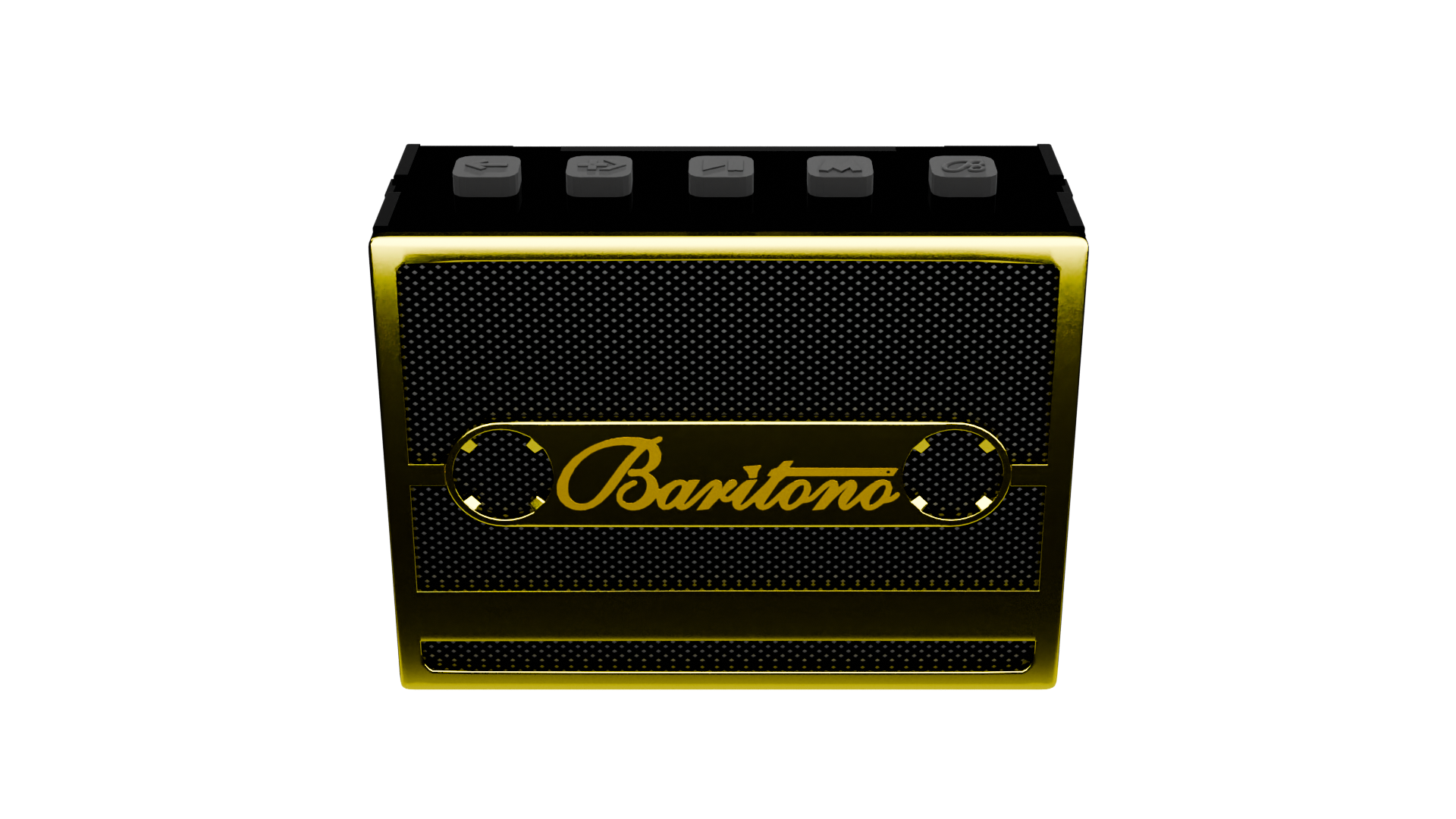 Cassette Black 5w Wireless Speaker
