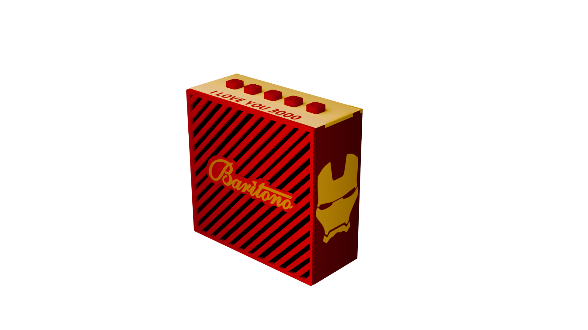 Iron_man Edge 7w Wireless Speaker