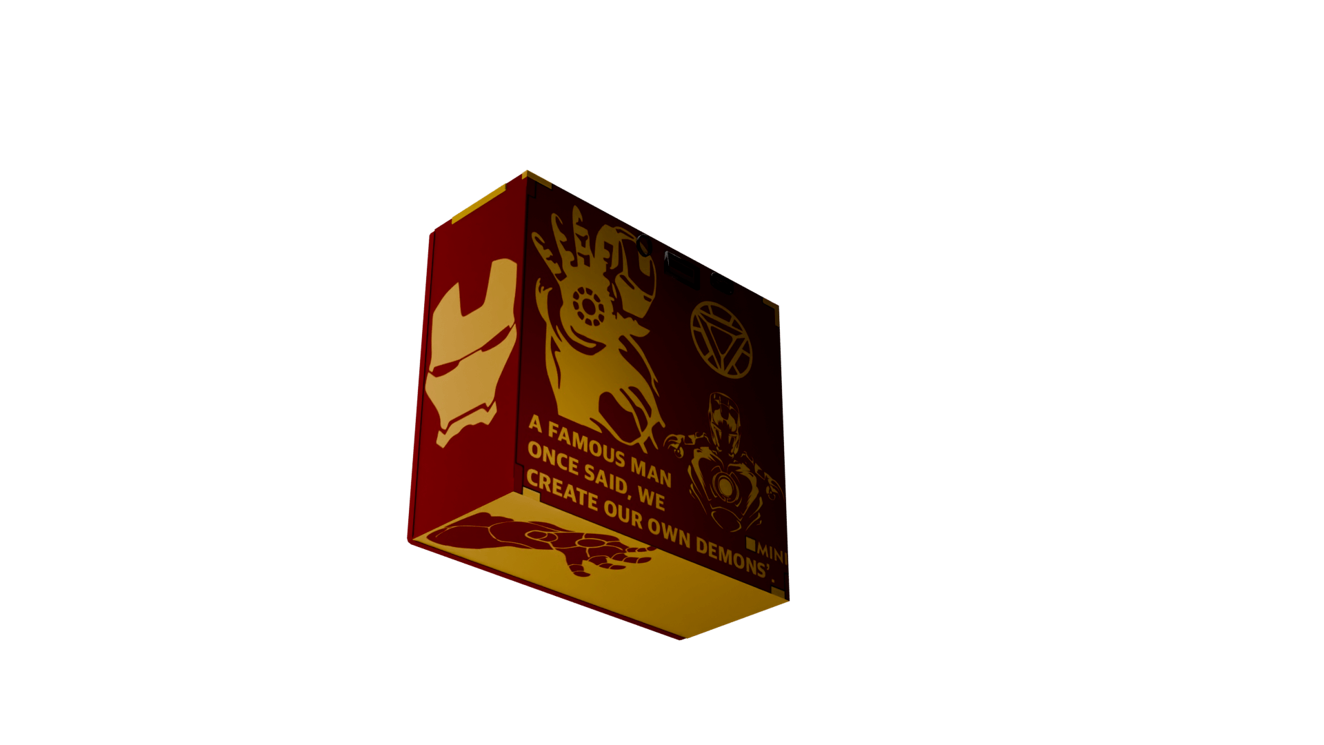 Iron_man Edge 7w Wireless Speaker