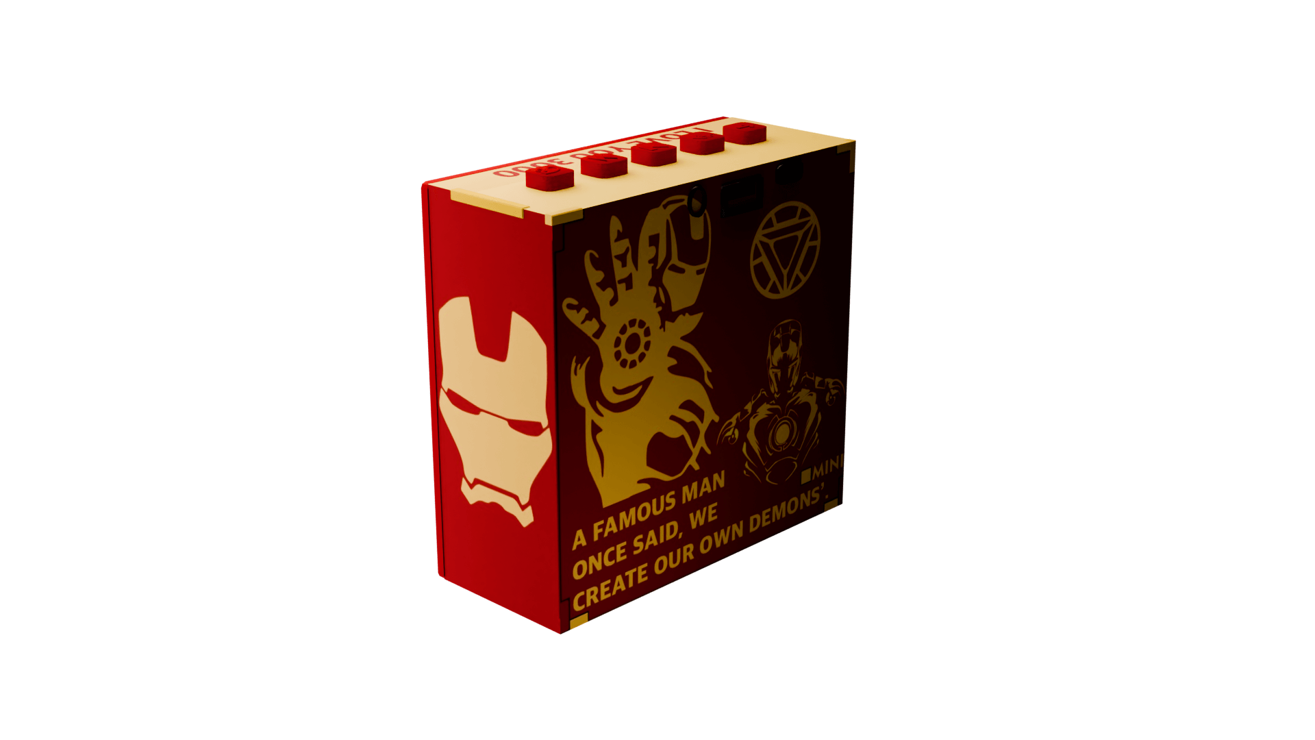 Iron_man Edge 7w Wireless Speaker