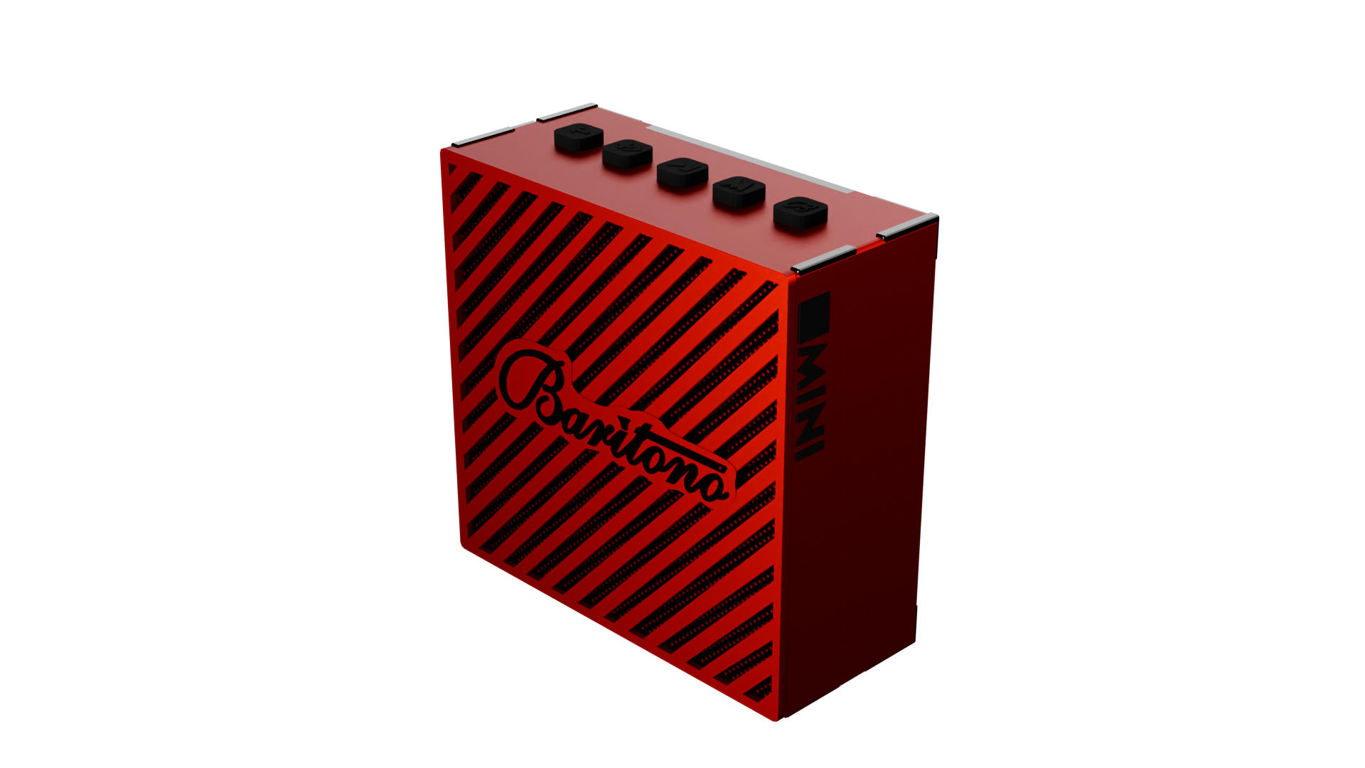 Edge Red 7w Wireless Speaker