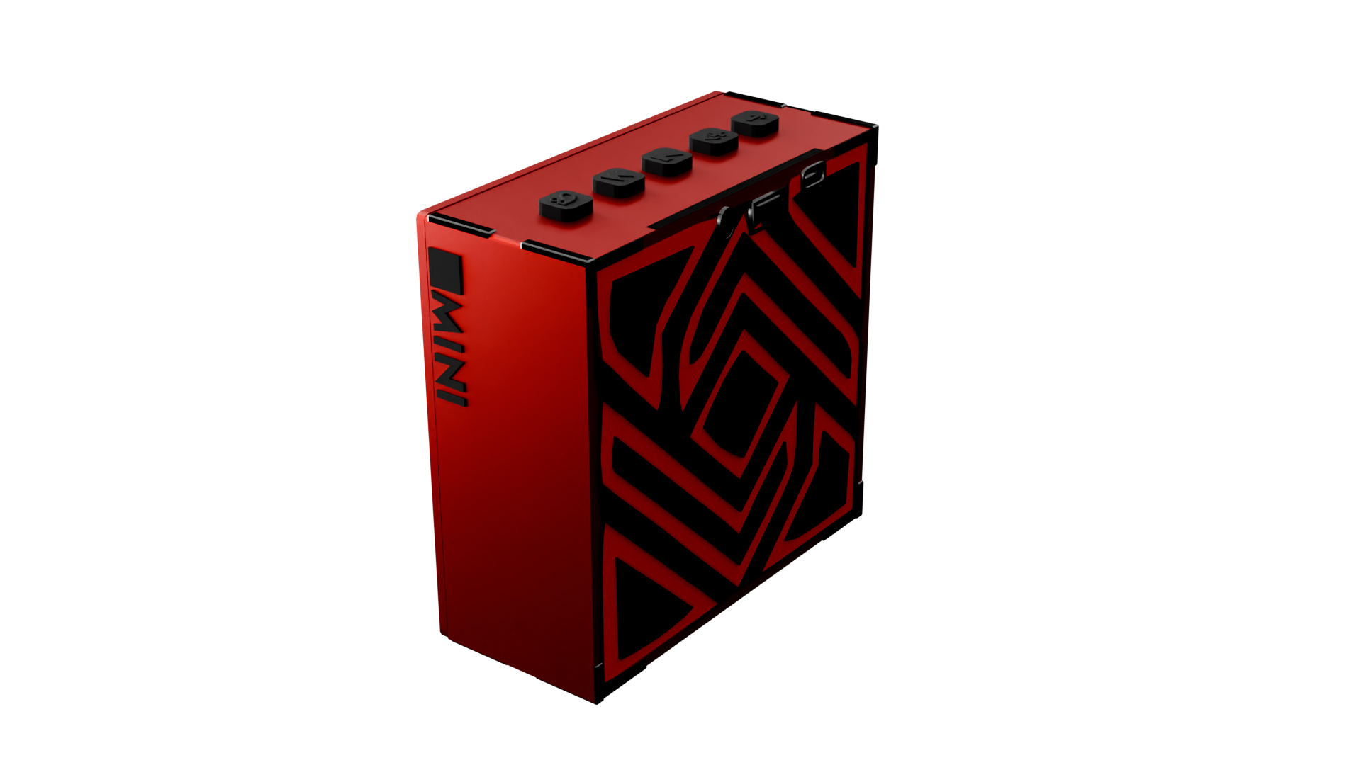 Edge Red 7w Wireless Speaker