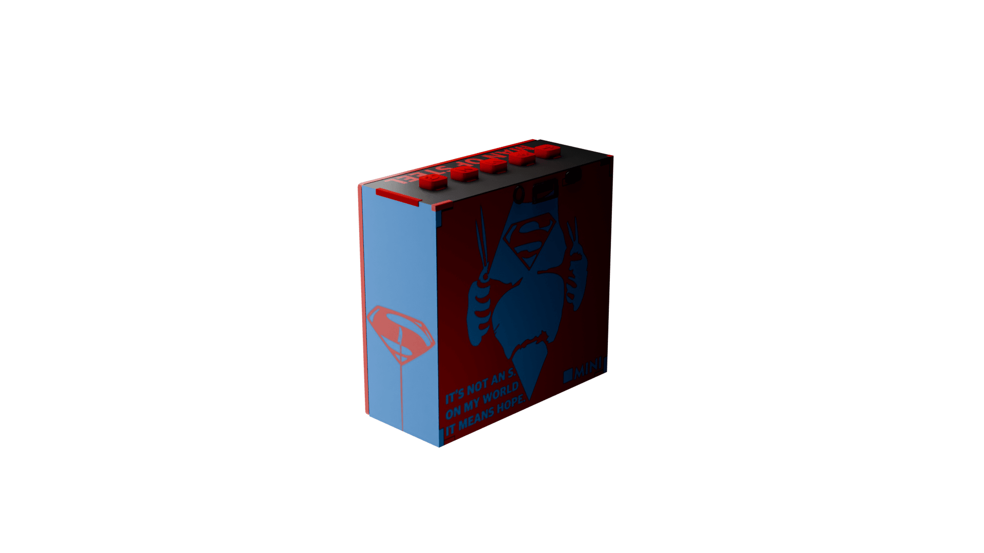 Super-Man Edge 7w Wireless Speaker