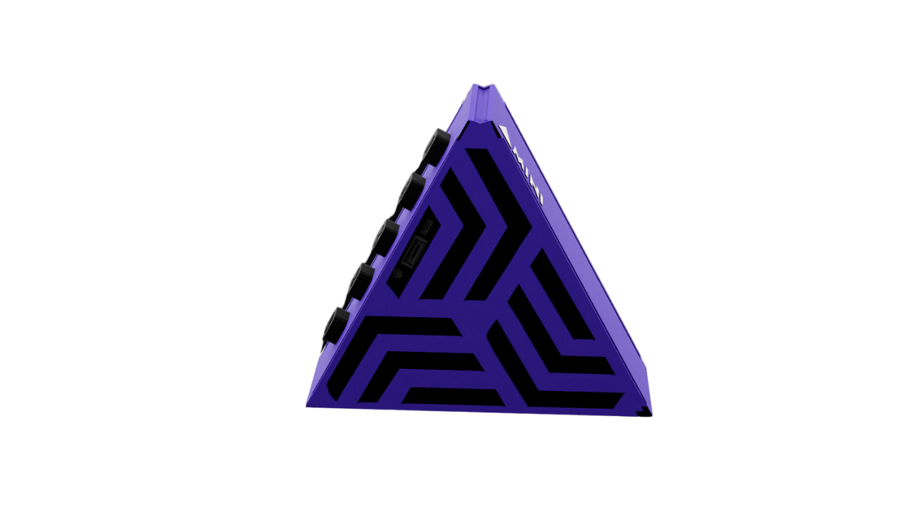 Tribe Purple 7w Wireless Speaker