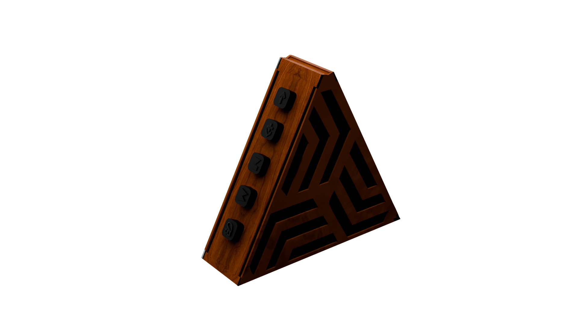Tribe Light wood 7w Wireless Speaker