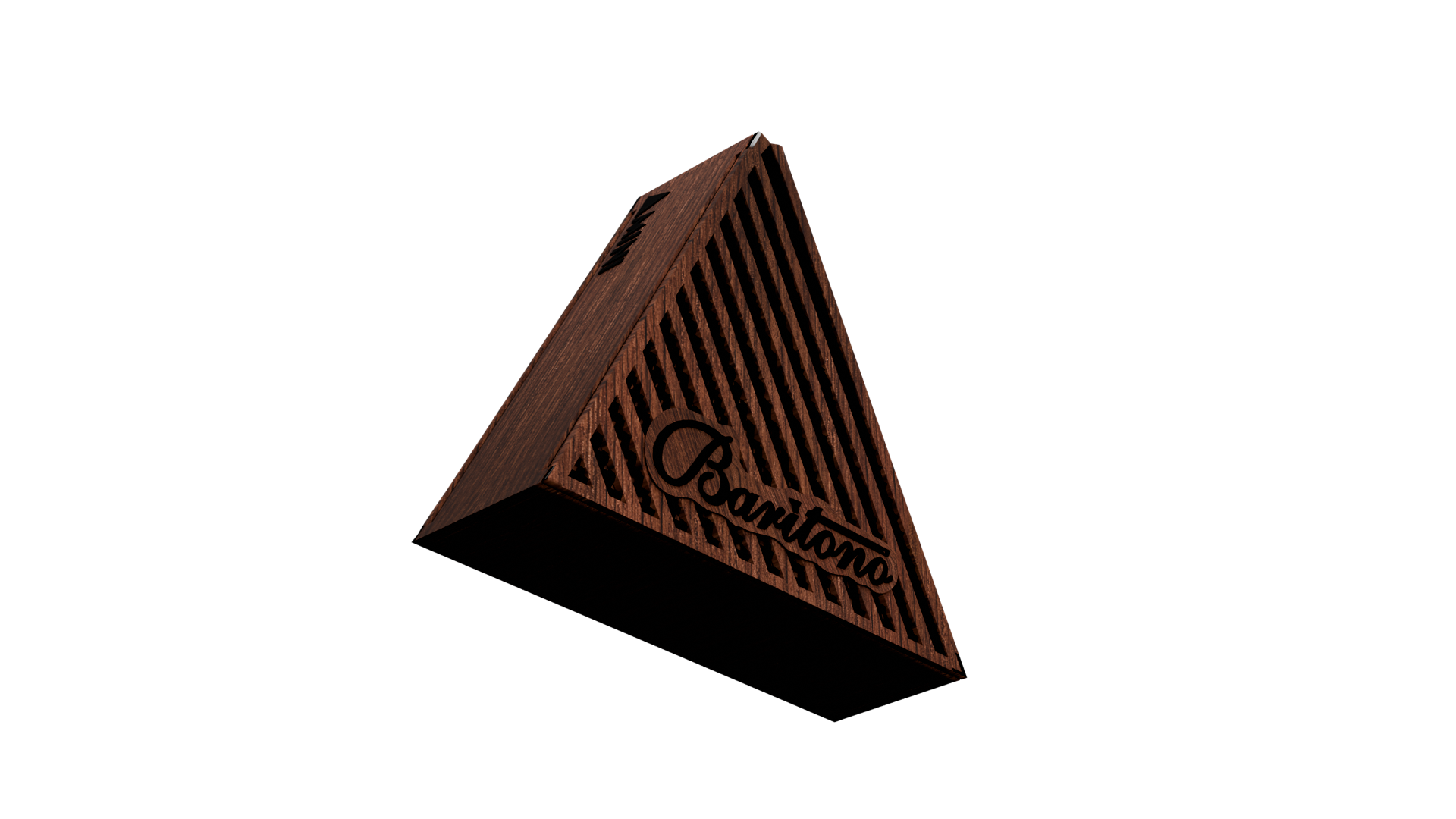 Tribe Dark Wood 7w Wireless Speaker