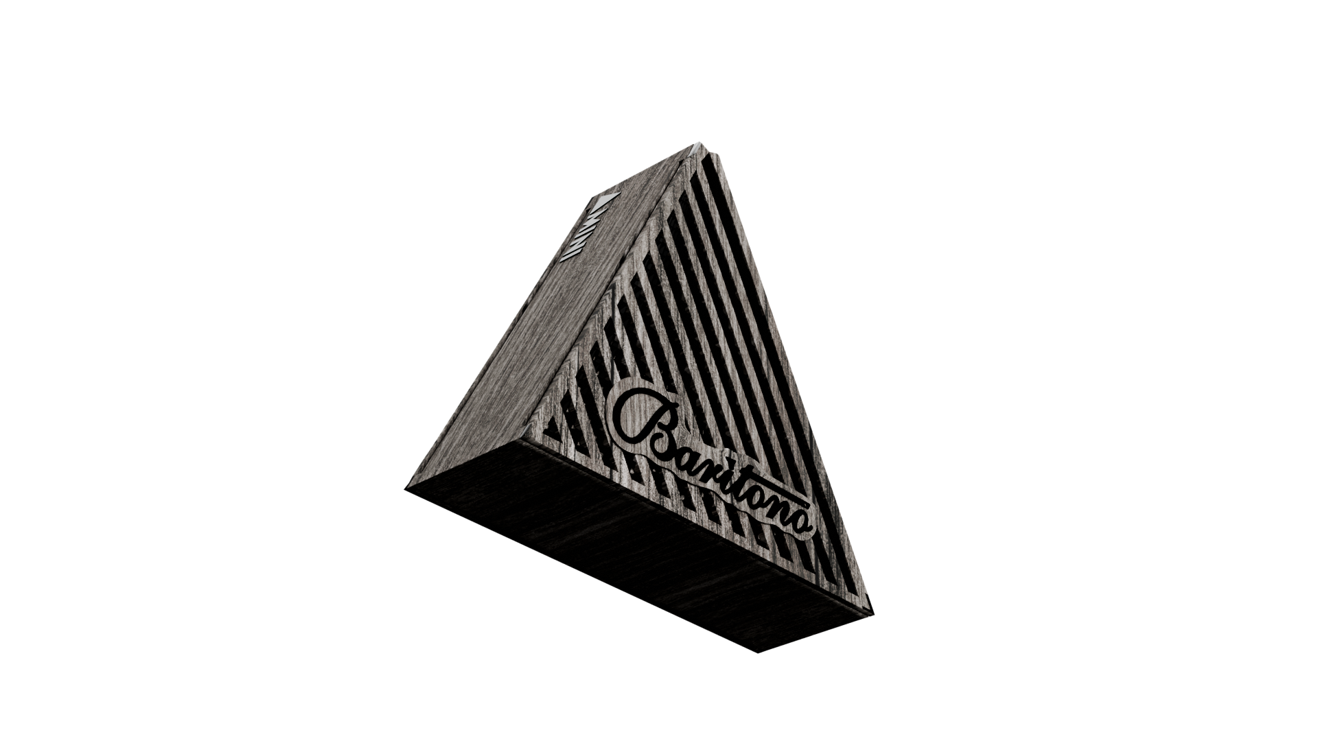 Tribe  Gray Wood 7w Wireless Speaker