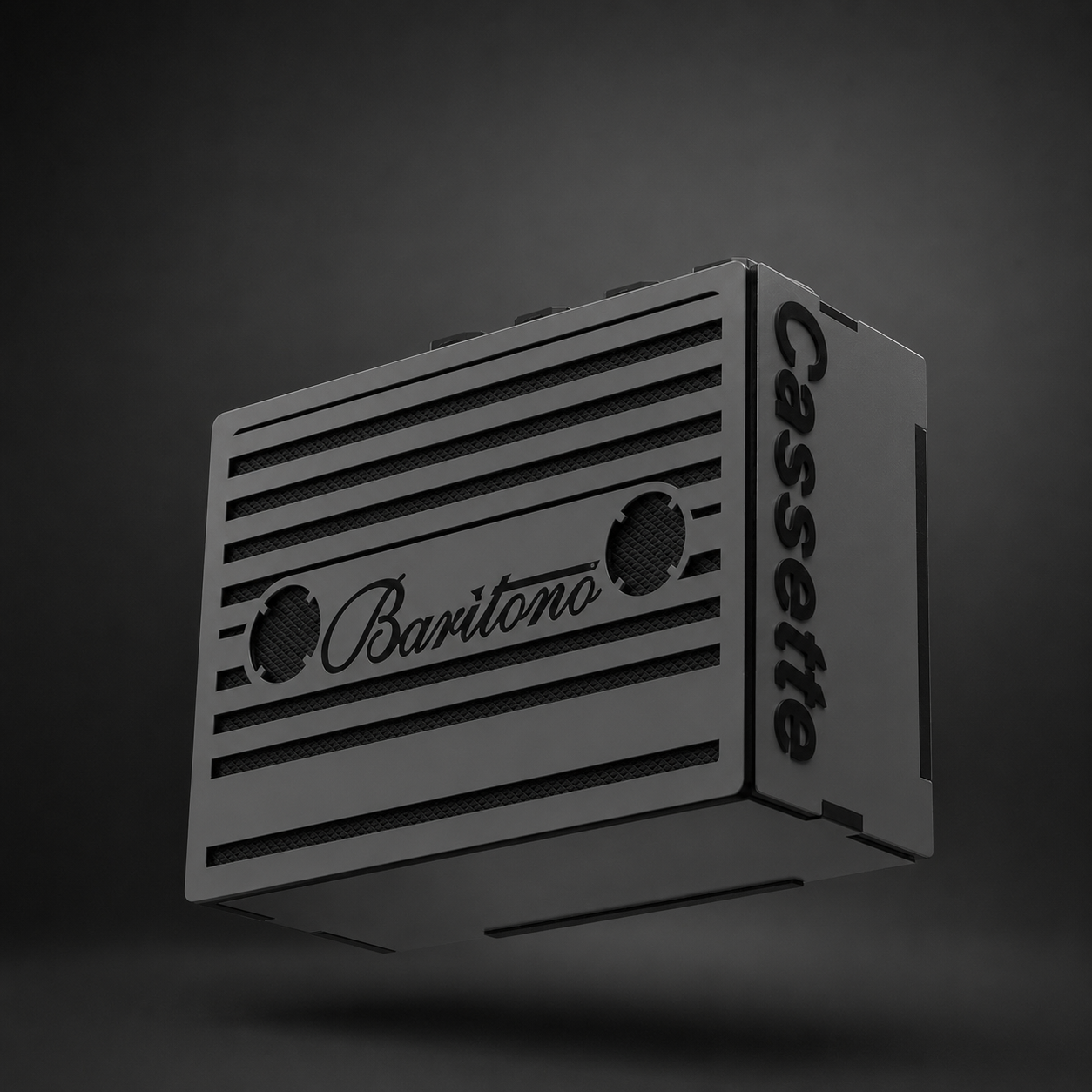 cassette Stone gray Wireless Speaker (5w)
