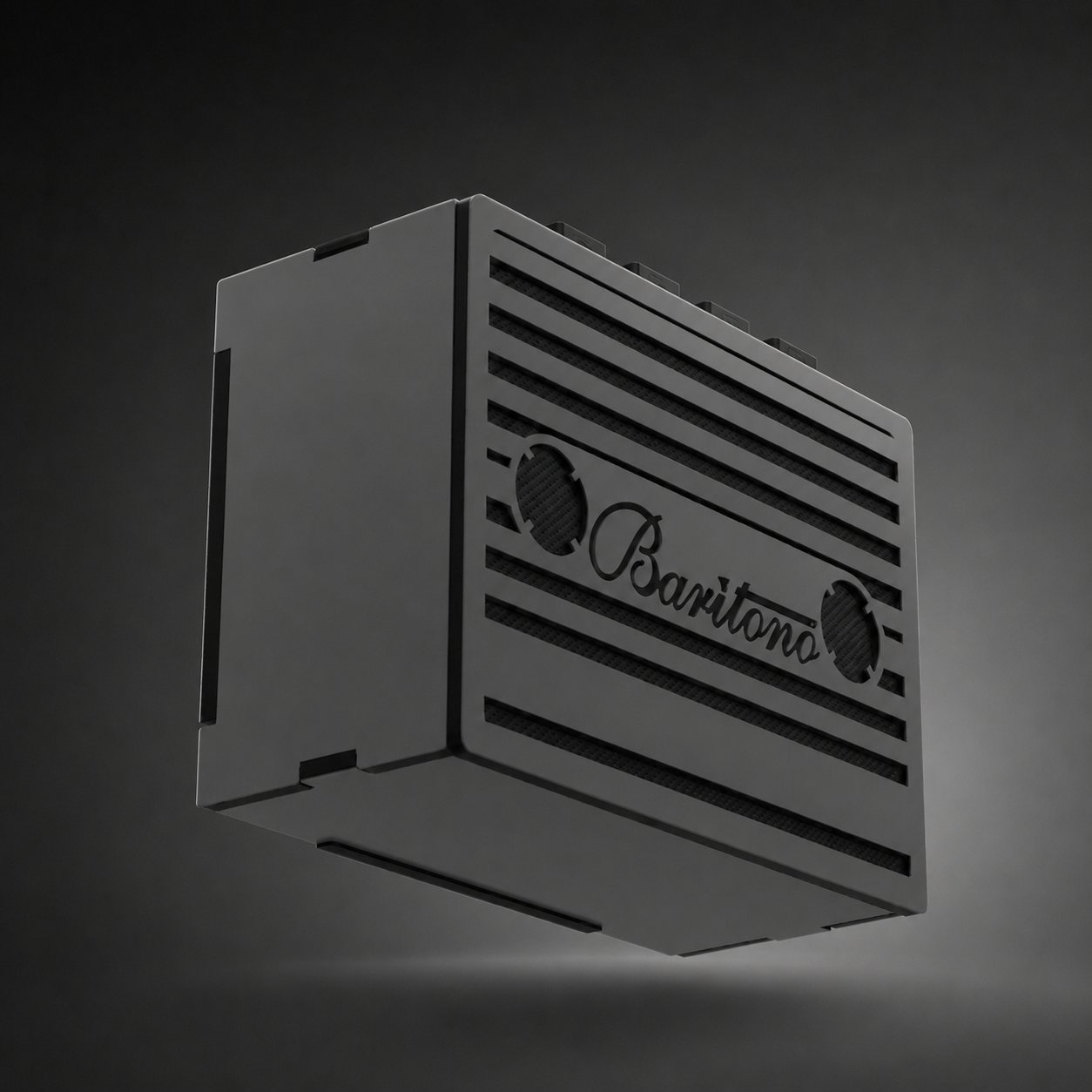 cassette Stone gray Wireless Speaker (5w)