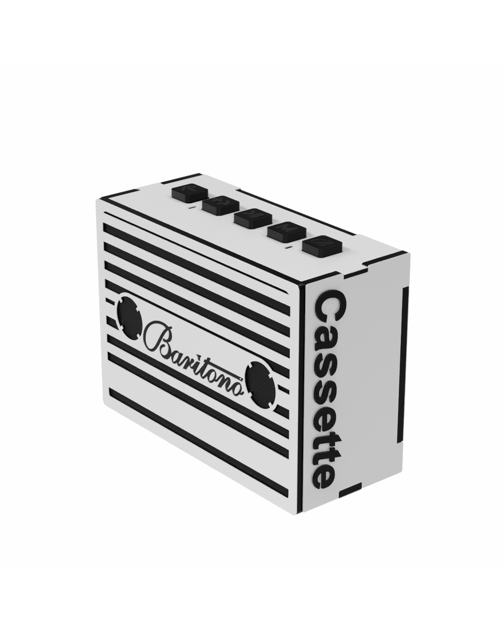 Cassette classic White 5w Wireless Speaker