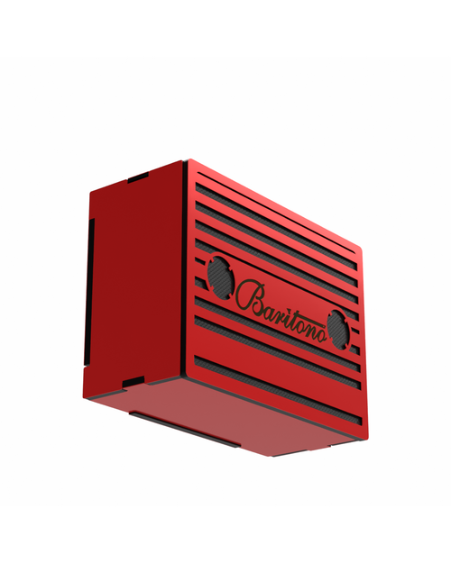 cassette Blood Red 5w Wireless Speaker