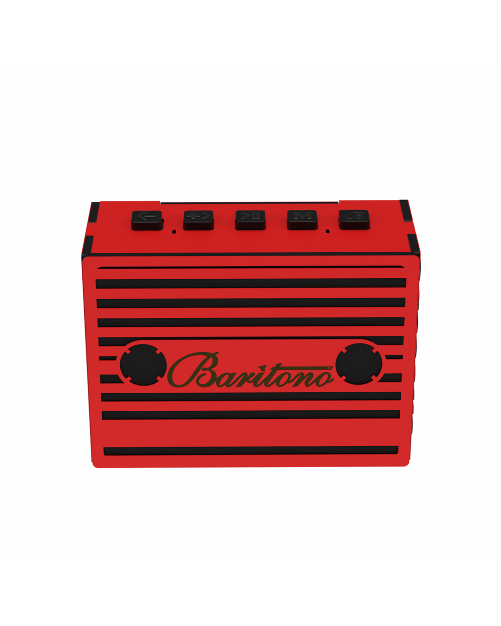 cassette Blood Red 5w Wireless Speaker