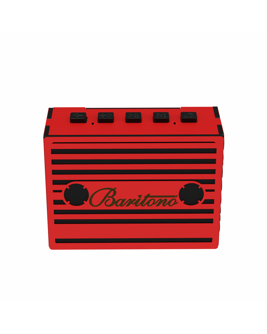 cassette Blood Red 5w Wireless Speaker