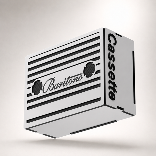 Cassette Classic White Wireless Speaker (5W)