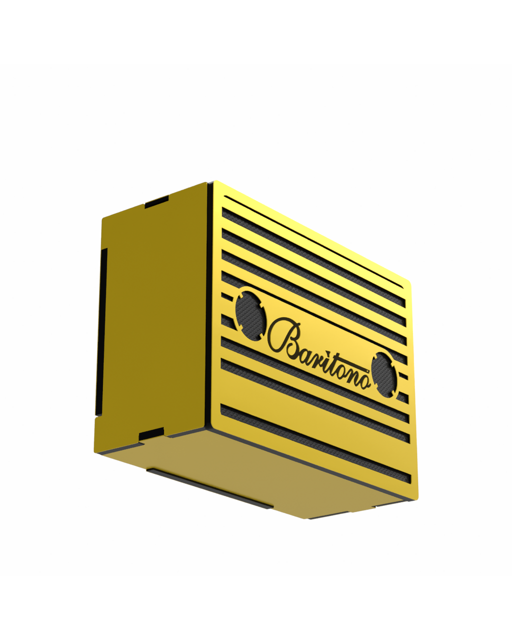 Cassette heritage Yellow 5w Wireless Speaker