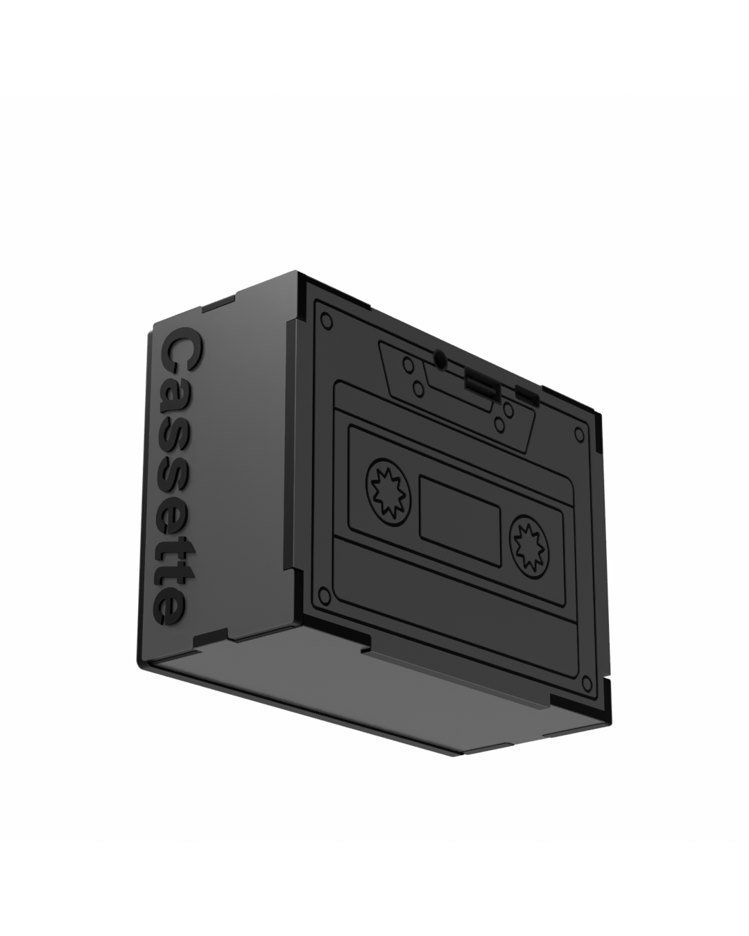 cassette Stone gray 5w Wireless Speaker