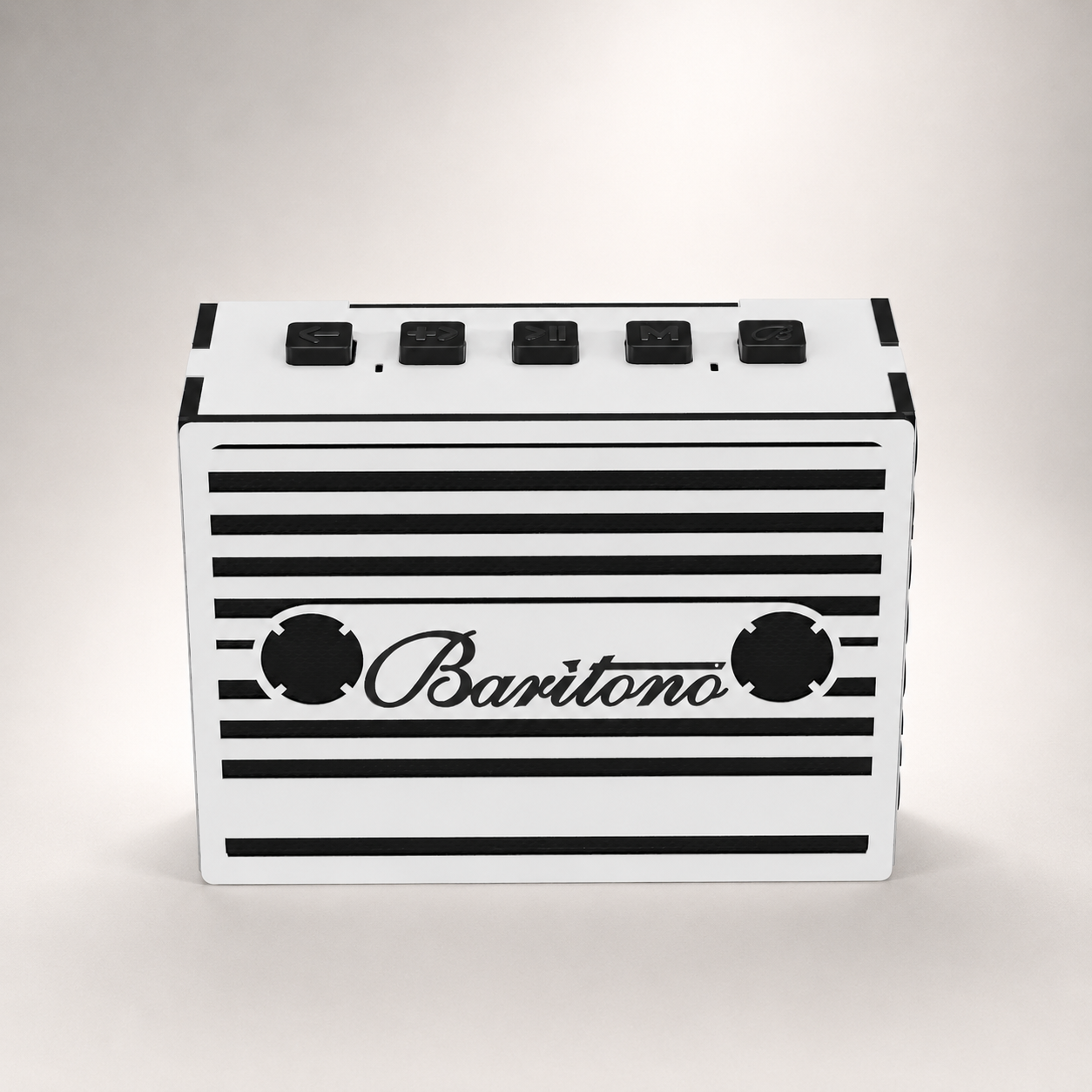 Cassette Classic White Wireless Speaker (5W)