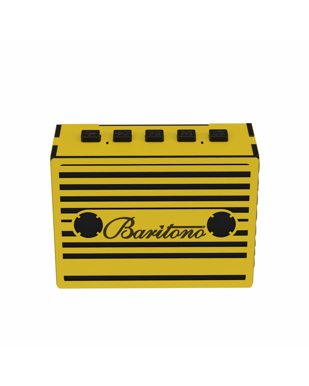 Cassette heritage Yellow 5w Wireless Speaker