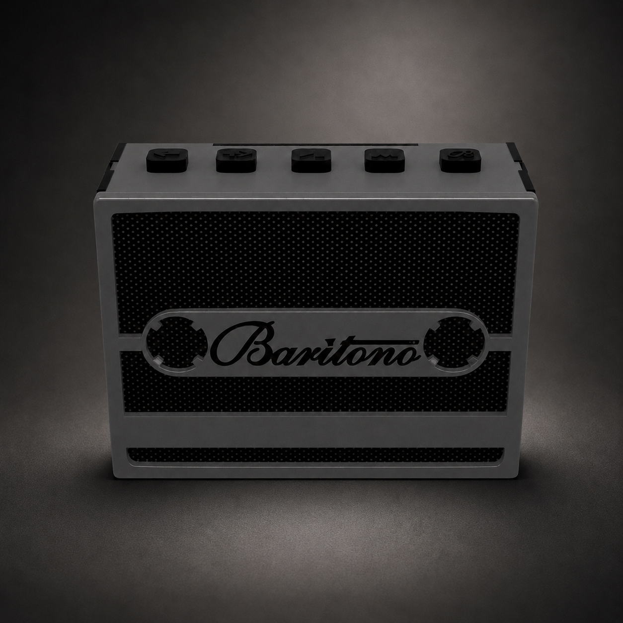 Cassette Tape Chrome Gray Wireless Speaker (5W)