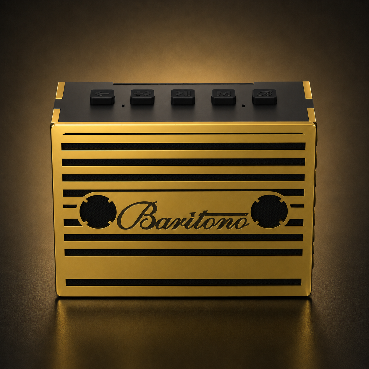 Cassette Midnight Black Wireless Speaker (5W)