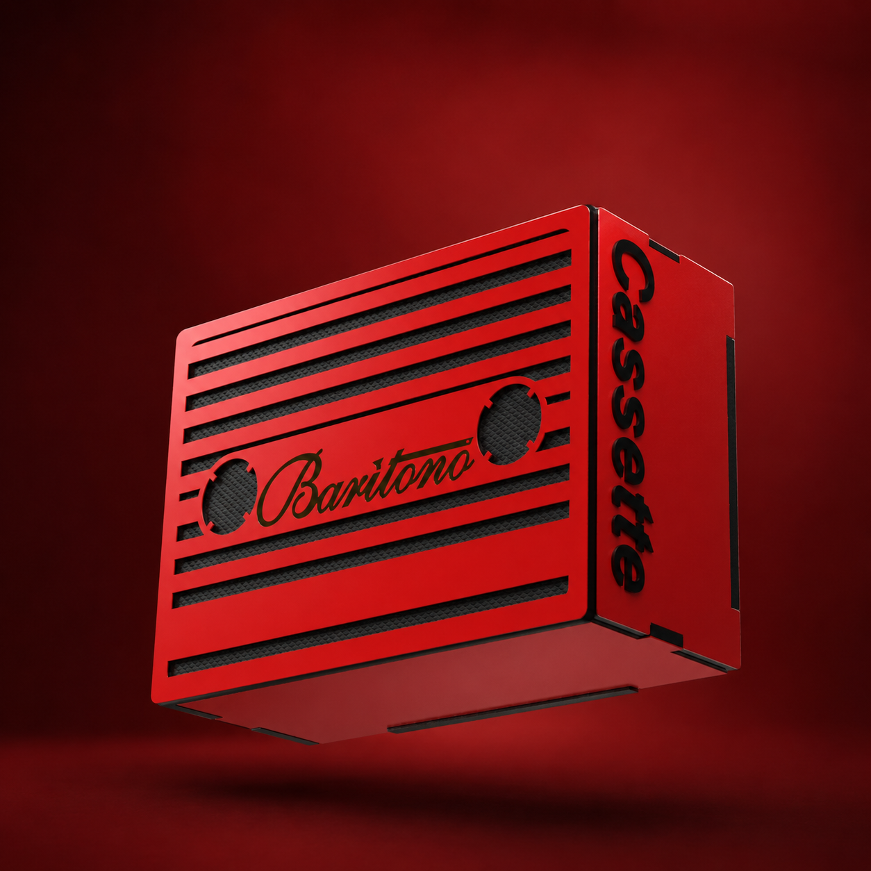Cassette Blood Red Wireless Speaker (5W)
