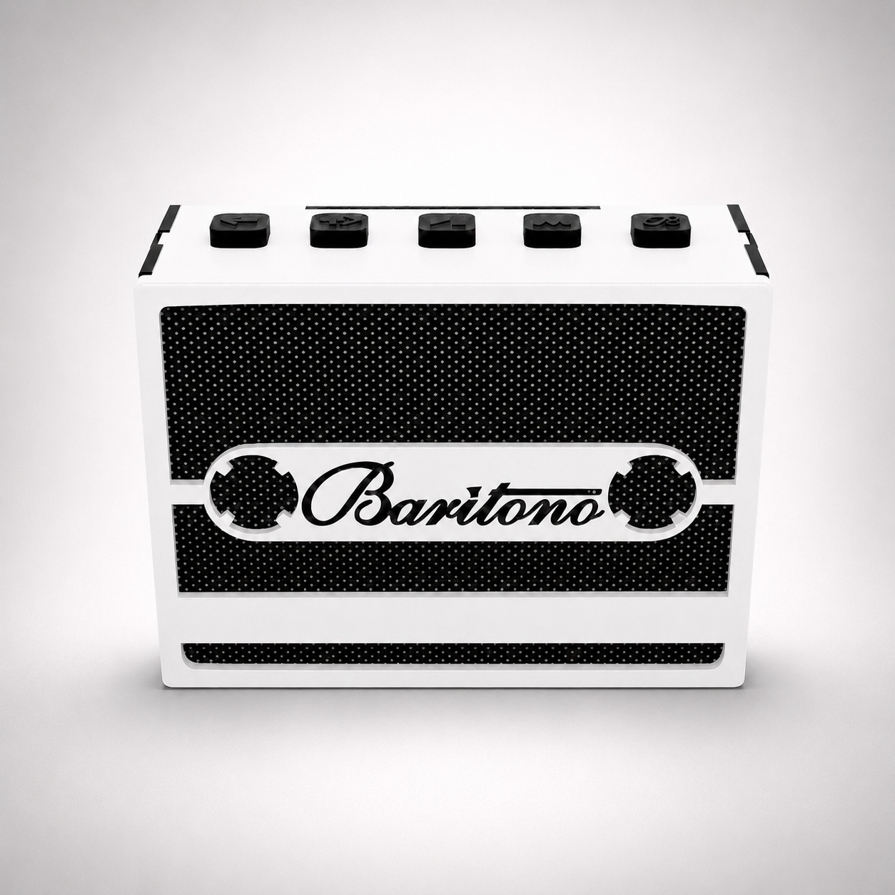 cassette Tape studio white wireless speaker (5W)