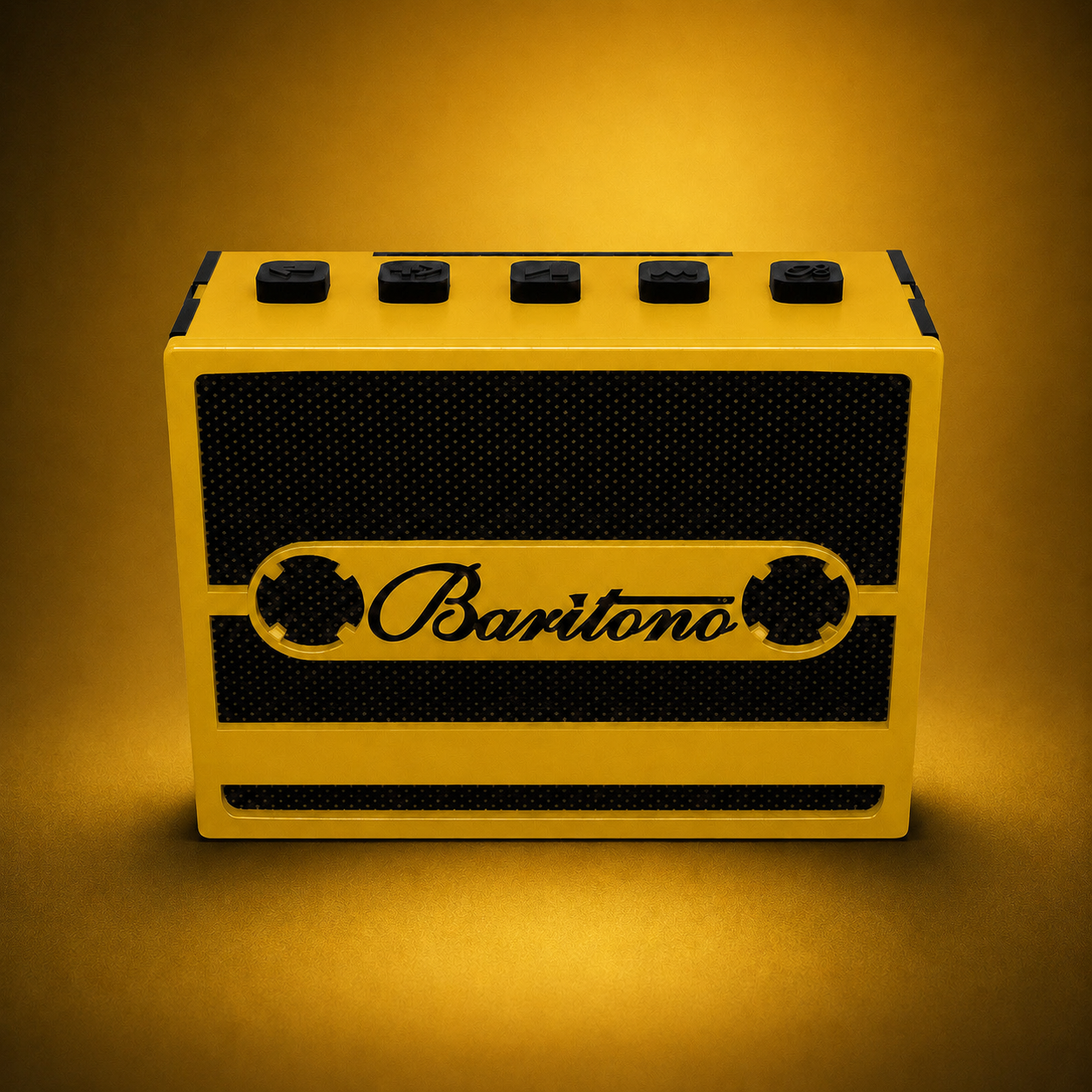 cassette Tape Electric Yellow wireless speaker (5W)