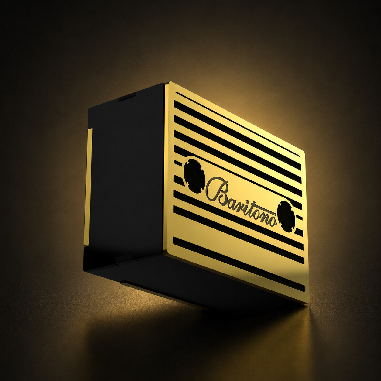 Cassette Midnight Black Wireless Speaker (5W)