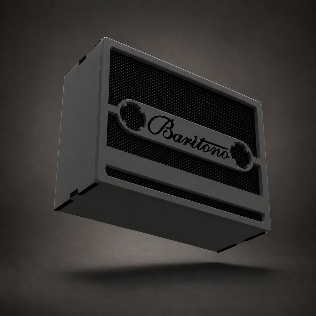 Cassette Tape Chrome Gray Wireless Speaker (5W)