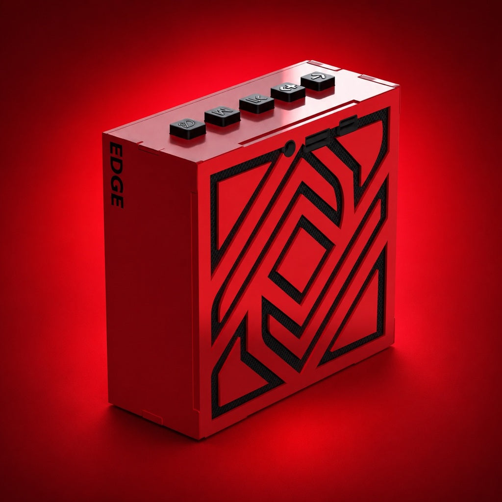 Edge Red 7w Wireless Speaker