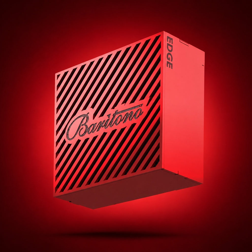 Edge Crimson Red 7w Wireless Speaker