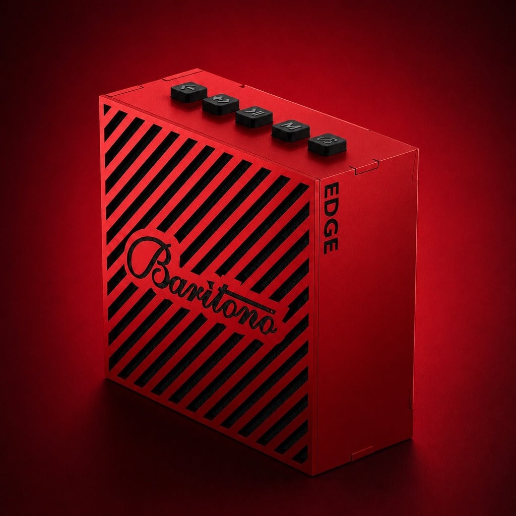 Edge Red 7w Wireless Speaker