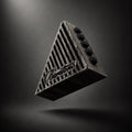 Tribe  Gray Wood 7w Wireless Speaker