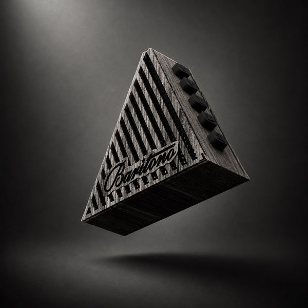 Tribe  Gray Wood 7w Wireless Speaker