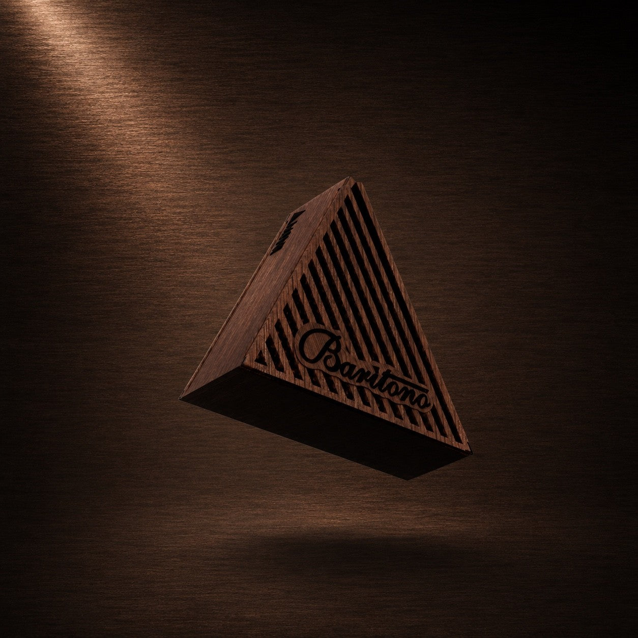 Tribe Dark Wood 7w Wireless Speaker