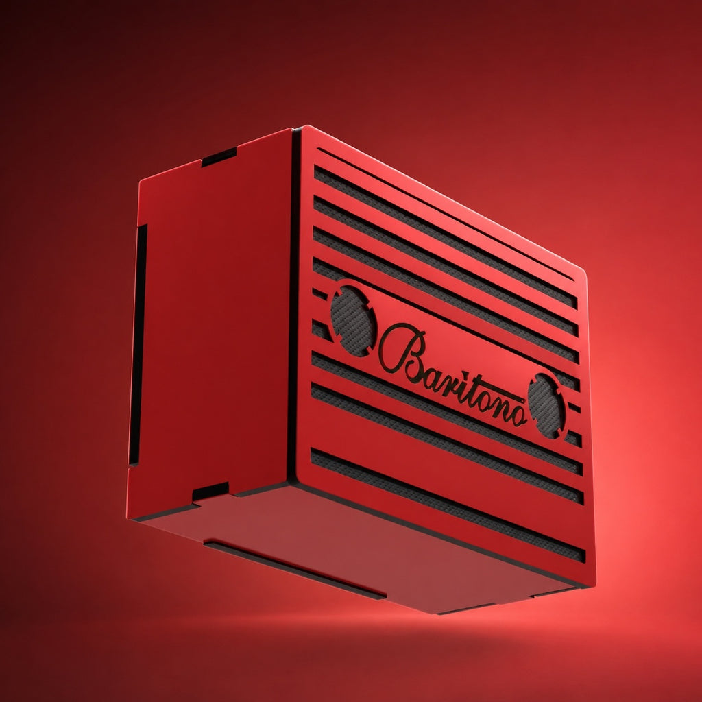 Cassette Blood Red Wireless Speaker (5W)