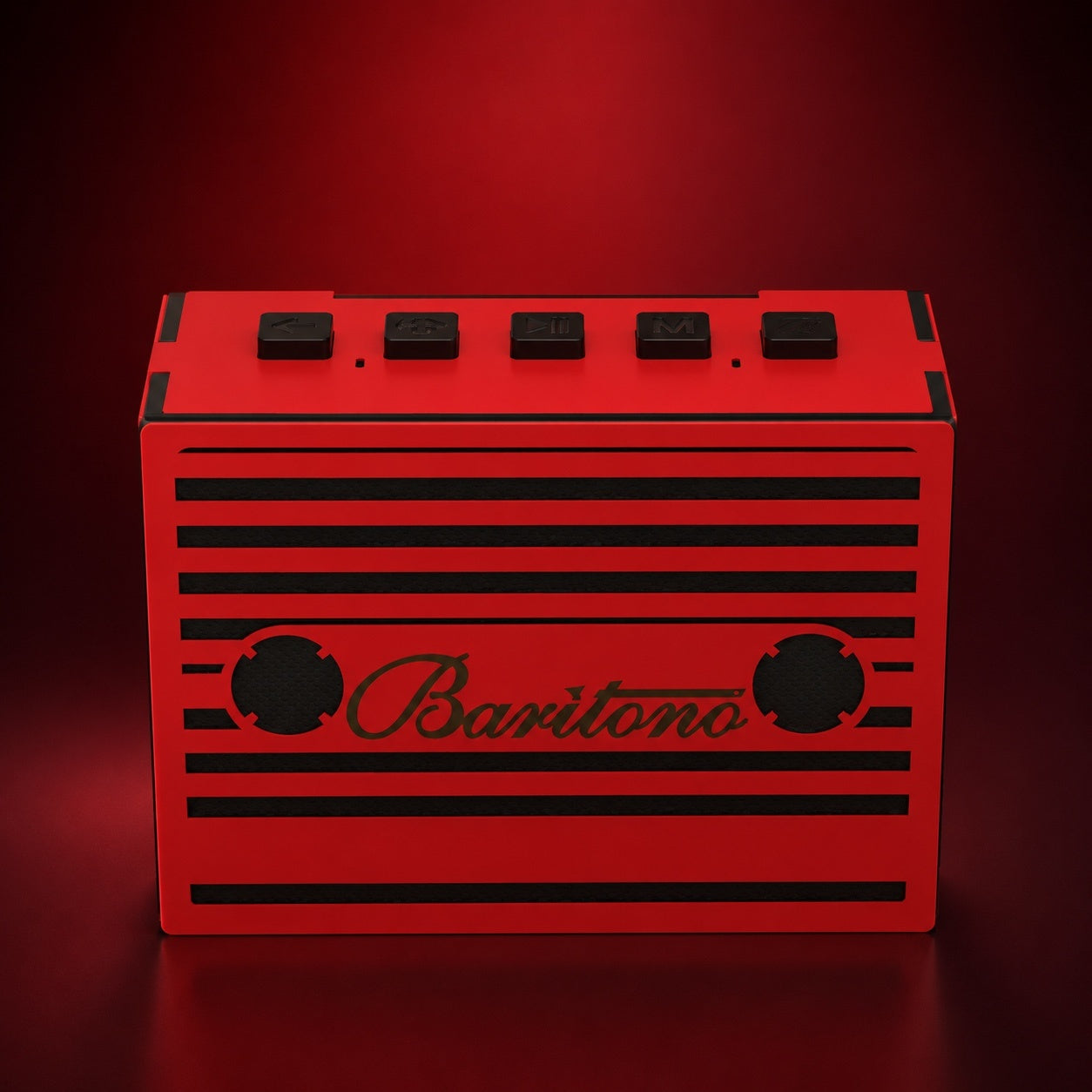Cassette Blood Red Wireless Speaker (5W)