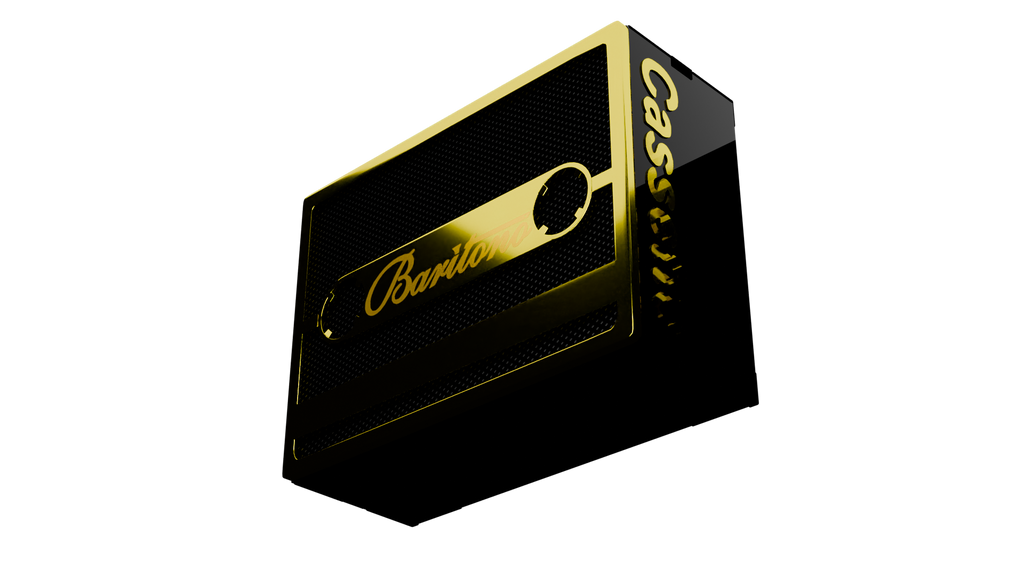 cassette Tape Midnight Black 5w wireless speaker