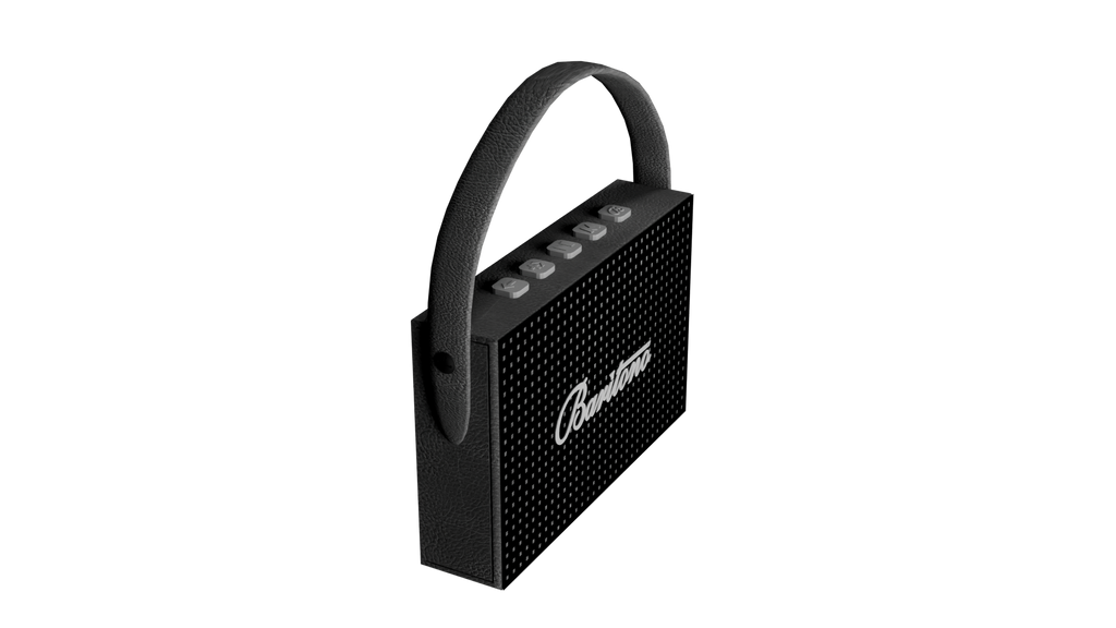 Recto-Slim Black 10w Wireless speaker