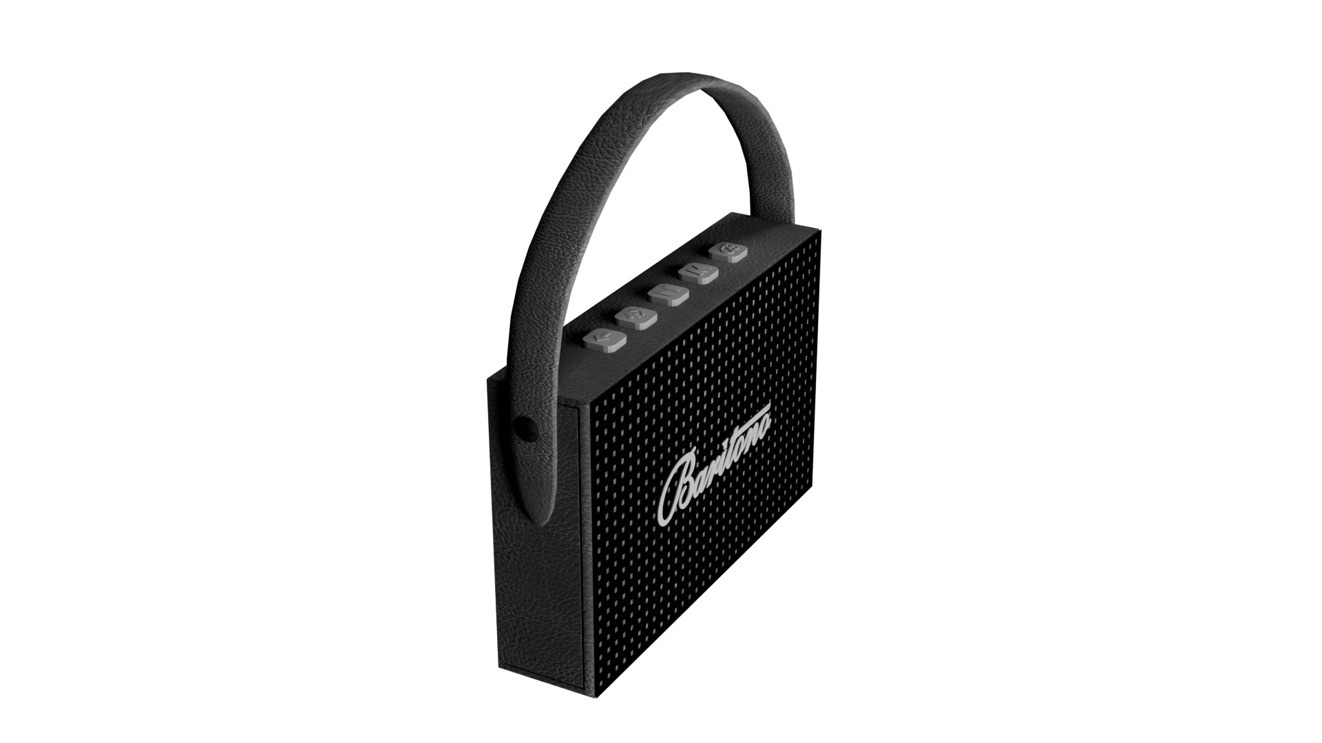 Recto-Slim Black 10w Wireless speaker