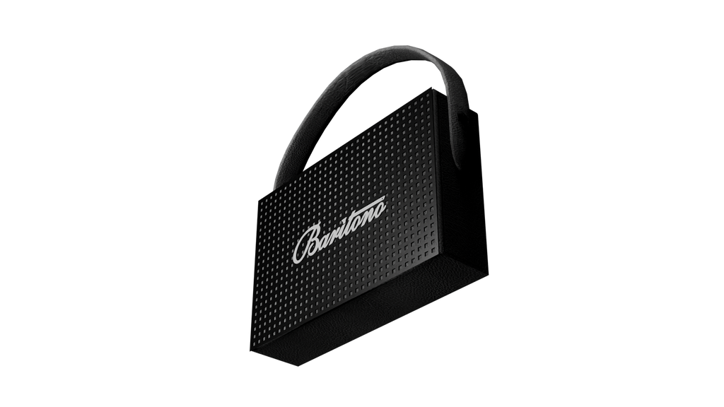 Recto-Slim Black 10w Wireless speaker