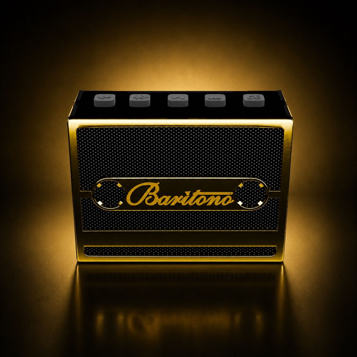 cassette Tape Midnight Black wireless speaker (5W)