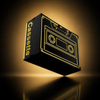 cassette Tape Midnight Black wireless speaker (5W)