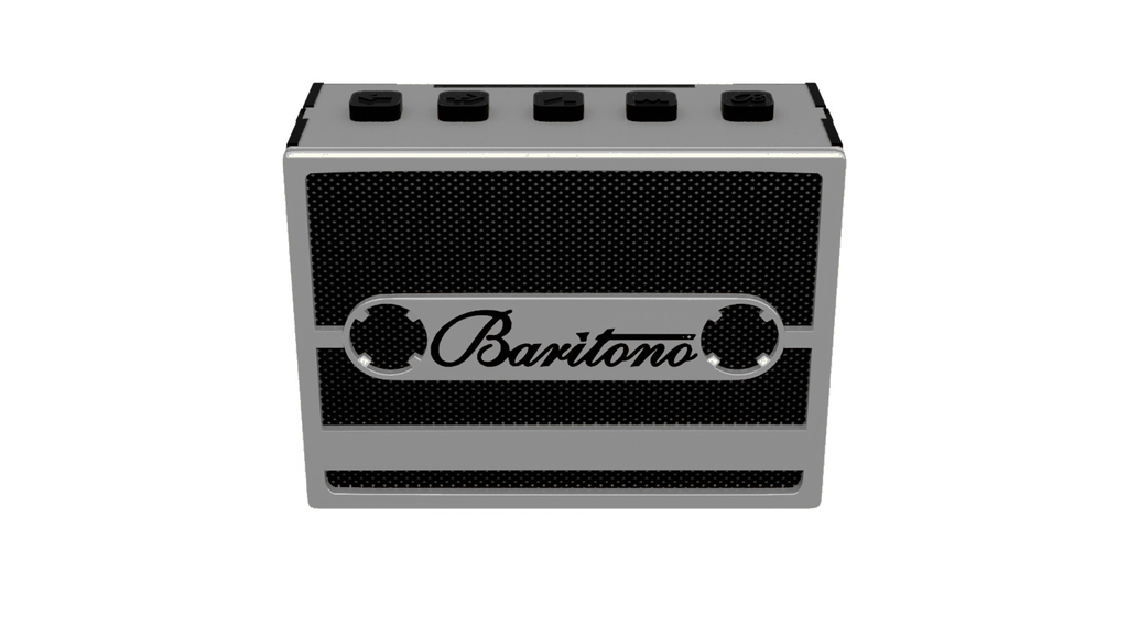 cassette Tape Chrome Gray 5w wireless speaker