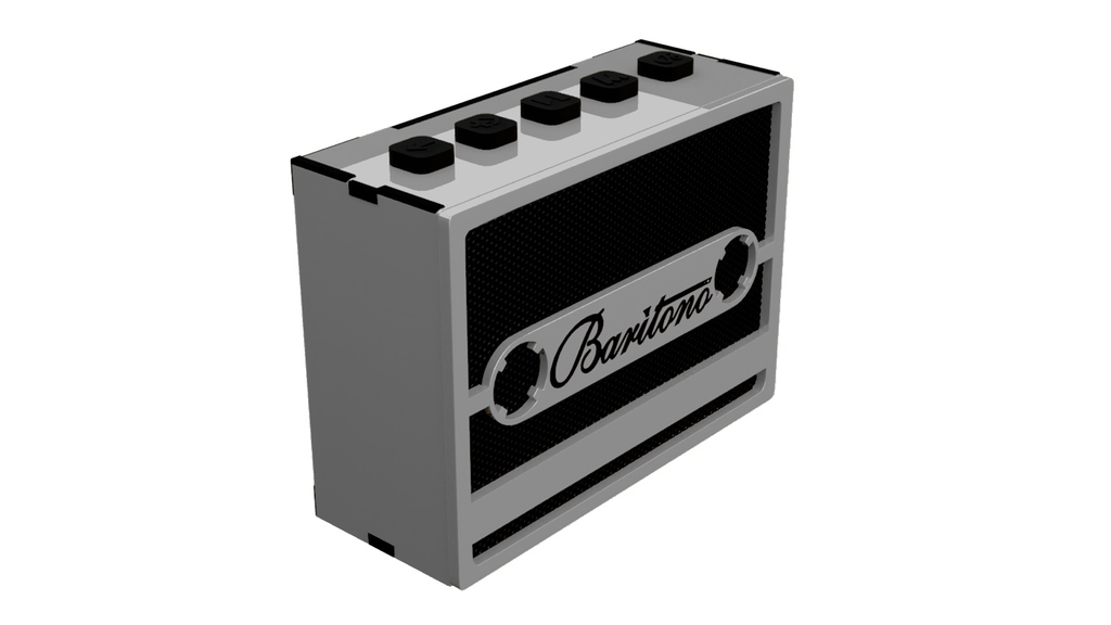 cassette Tape Chrome Gray 5w wireless speaker