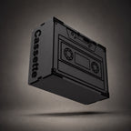 Cassette Tape Chrome Gray Wireless Speaker (5W)