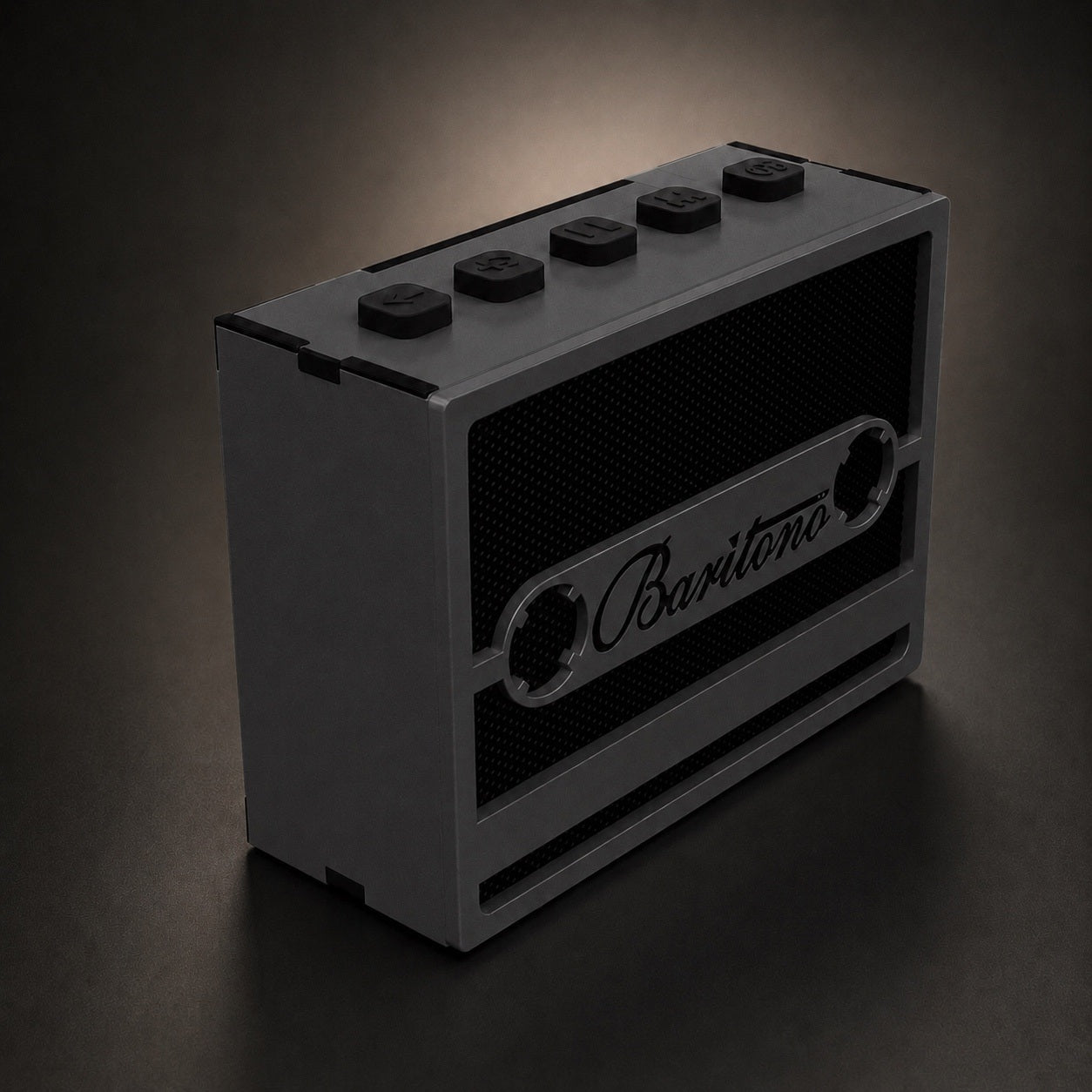Cassette Tape Chrome Gray Wireless Speaker (5W)