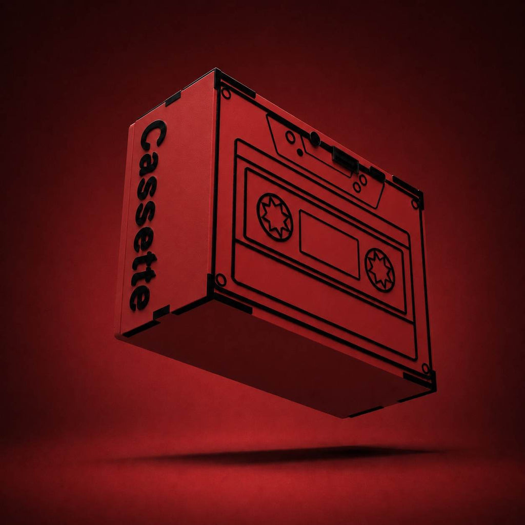 cassette Tape Signal Red wireless speaker (5W)