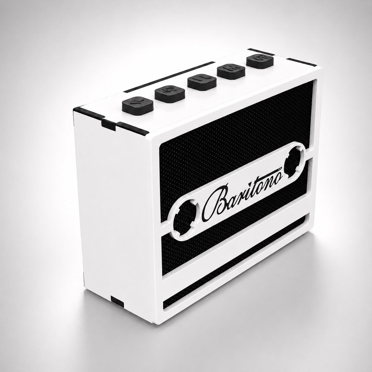 cassette Tape studio white wireless speaker (5W)